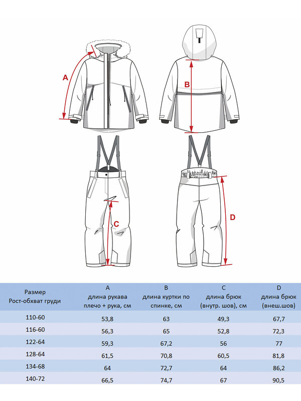 BATIK Комплект 576169 120-23з Мультиколор/розовый