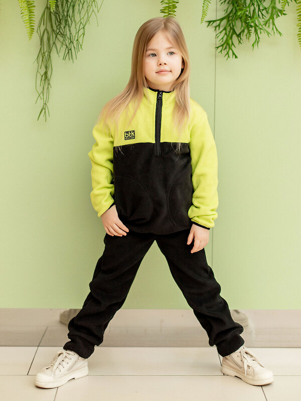 BATIK Комбинезон 576175 159-23з-03 Черный/лайм