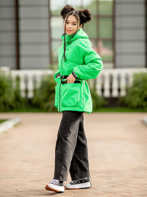 BATIK Бомбер 576179 522-23в-170-88-2-01 Зеленый