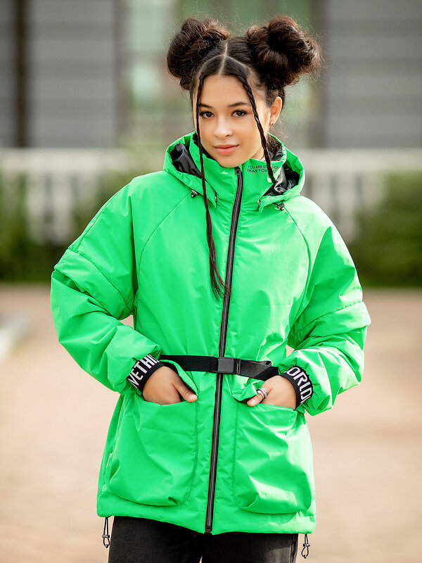 BATIK Бомбер 576179 522-23в-170-88-2-01 Зеленый