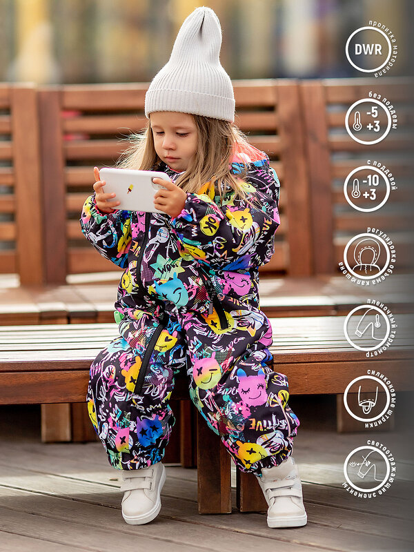 BATIK Комбинезон 576185 504-23в-98-56-01 Смайлики