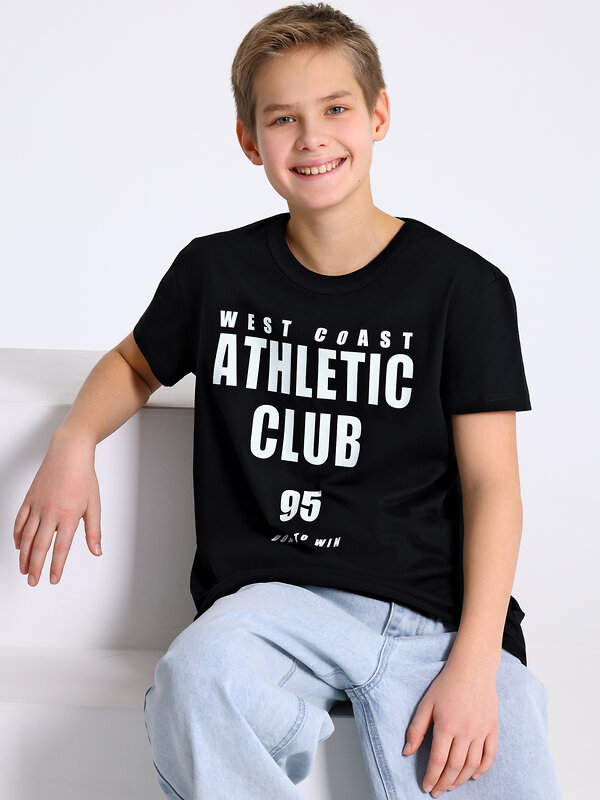 Апрель Футболка 576188 1ПДФК4518001 черный