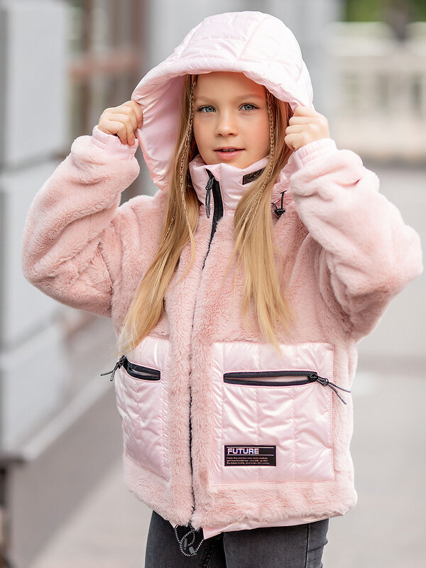 BATIK Куртка 576187 563-23в-158-84-3-01 Розовый