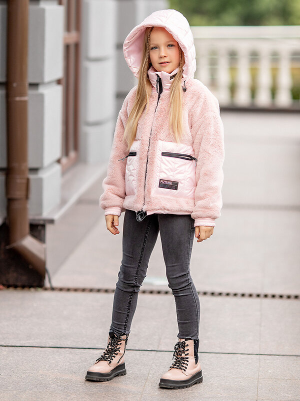 BATIK Куртка 576187 563-23в-158-84-3-01 Розовый