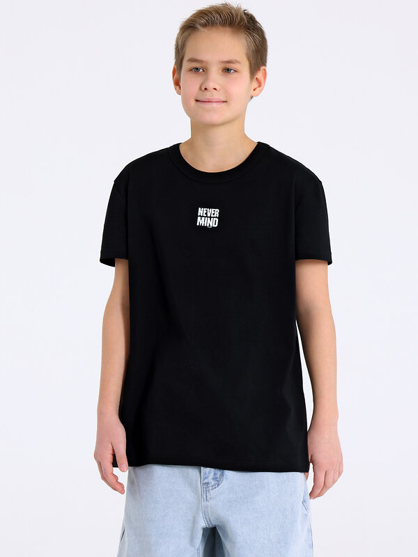 Апрель Футболка 576189 1ПДФК4518001 черный