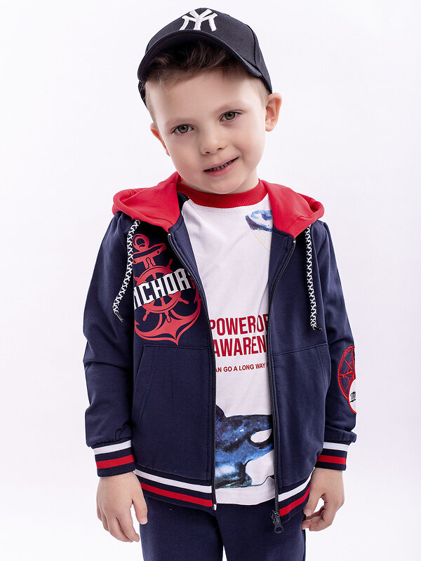 BATIK Толстовка 576241 0093_ЛС22 Синий