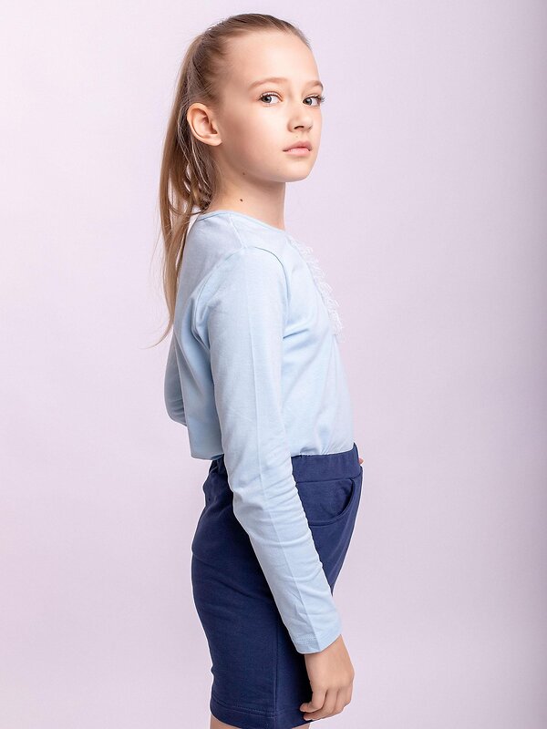 BATIK Лонгслив 576266 003_ШК22 Голубой
