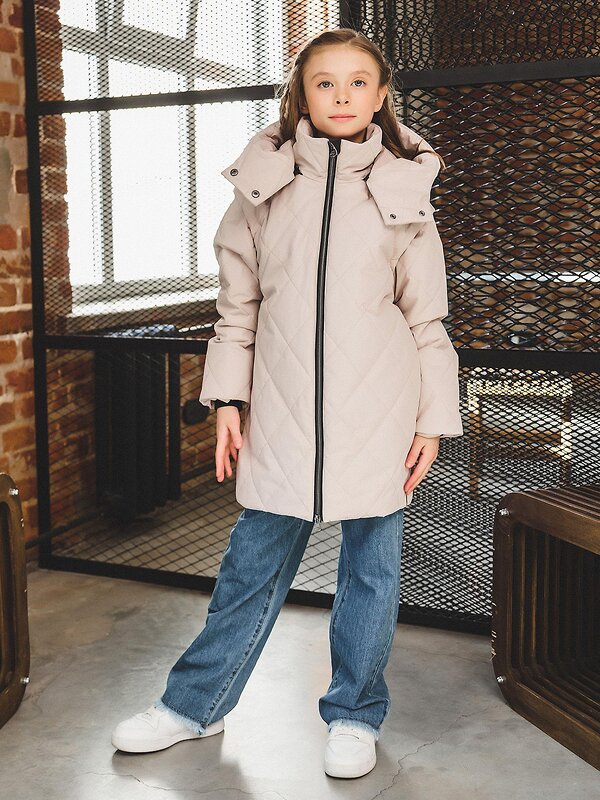 BATIK Парка 576270 805-24-2 Серо-бежевый