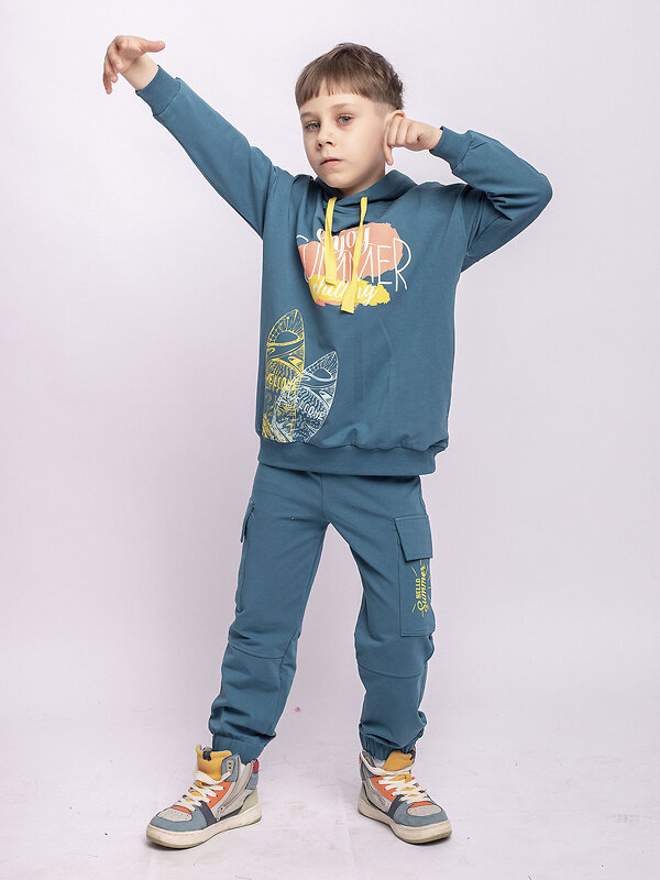 BATIK Худи 576292 0021_ЛС22 Темно-зеленый