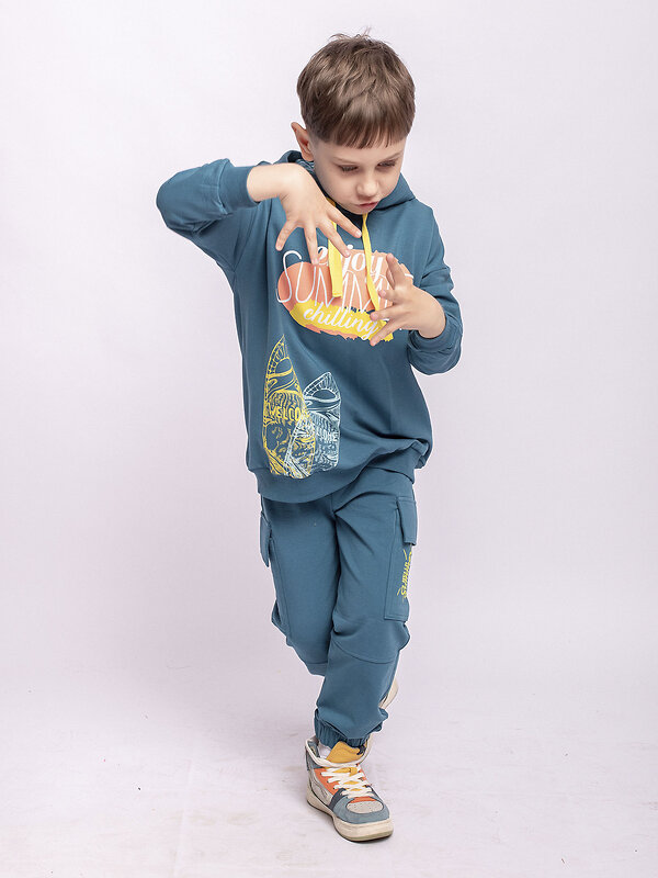 BATIK Худи 576292 0021_ЛС22 Темно-зеленый