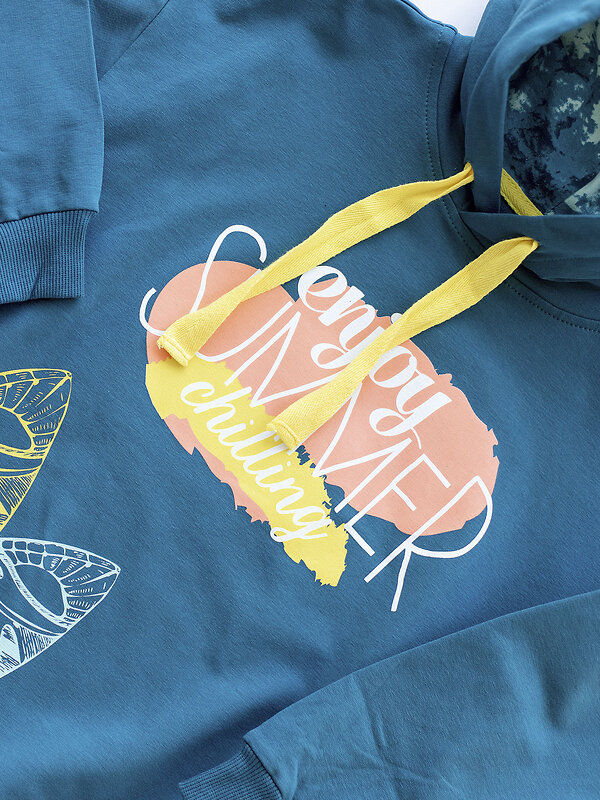 BATIK Худи 576292 0021_ЛС22 Темно-зеленый