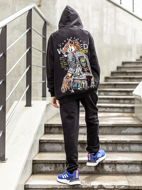 BATIK Худи 576293 0012_ЛП22 Черный