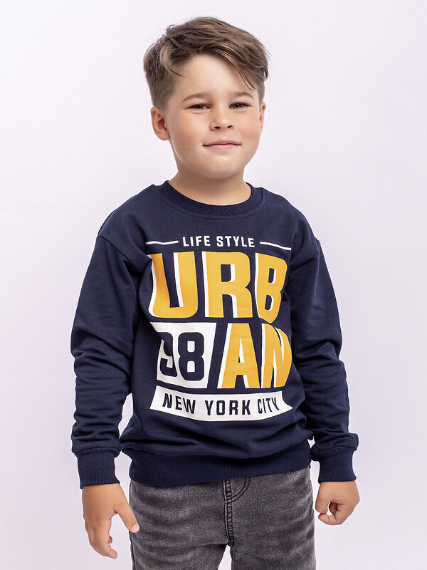 BATIK Свитшот 576319 011_ОС22 Синий