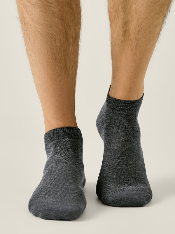 Conte elegant Носки 576358 (короткие, кашемир) 25С-83СП темно-серый