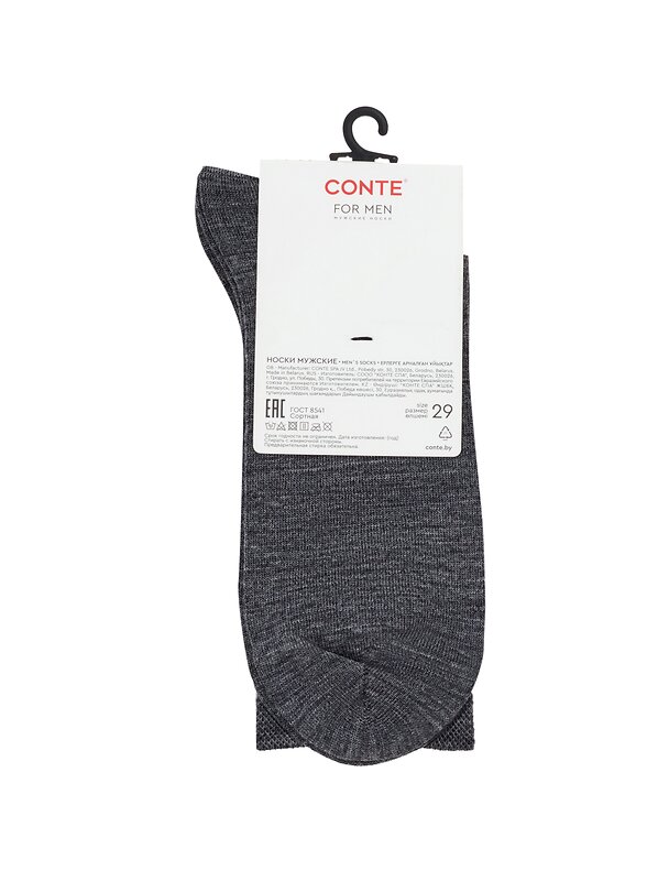 Conte elegant Носки 576359 (шерсть) 25С-87СП темно-серый