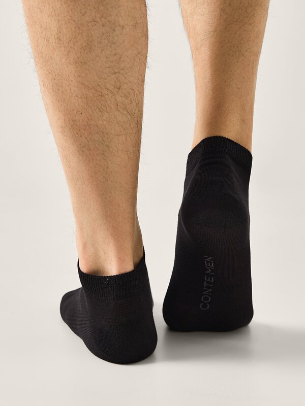 Conte elegant Носки 576363 (BAMBOO, короткие) 24С-163СП черный