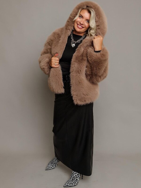 BATIK Шуба 576418 283-25о-2 Капучино