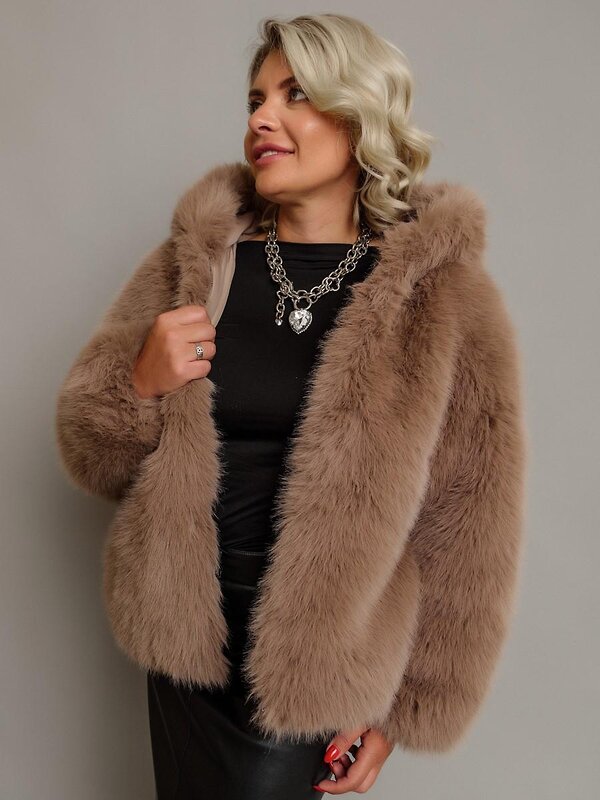 BATIK Шуба 576418 283-25о-2 Капучино