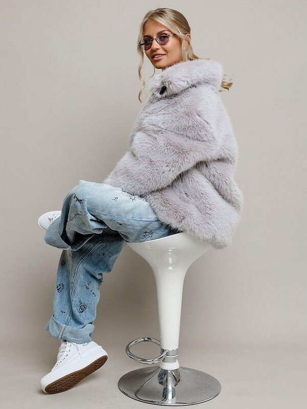 BATIK Шуба 576423 810-24о-3 Серый