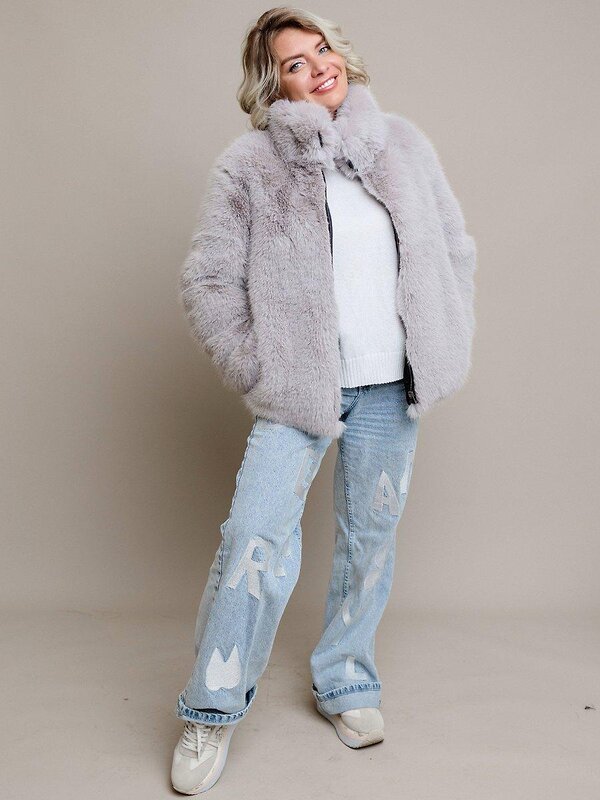 BATIK Шуба 576423 810-24о-3 Серый