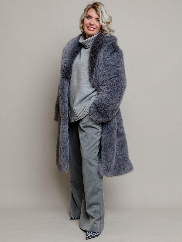 BATIK Шуба 576424 819-24о-3 Графит