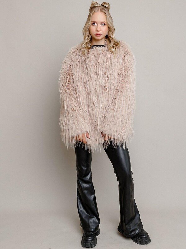 BATIK Шуба 576428 813-24о-3 Капучино