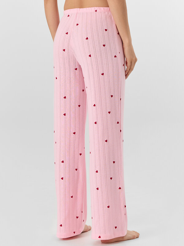 MARK FORMELLE Брюки 576429 532252 сердечки на розовом