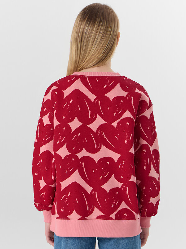 MARK FORMELLE Джемпер 576436 127916 сердечки на розовом