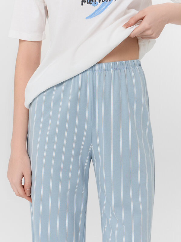 MARK FORMELLE Комплект 576446 592635 белый +полоска на голубом