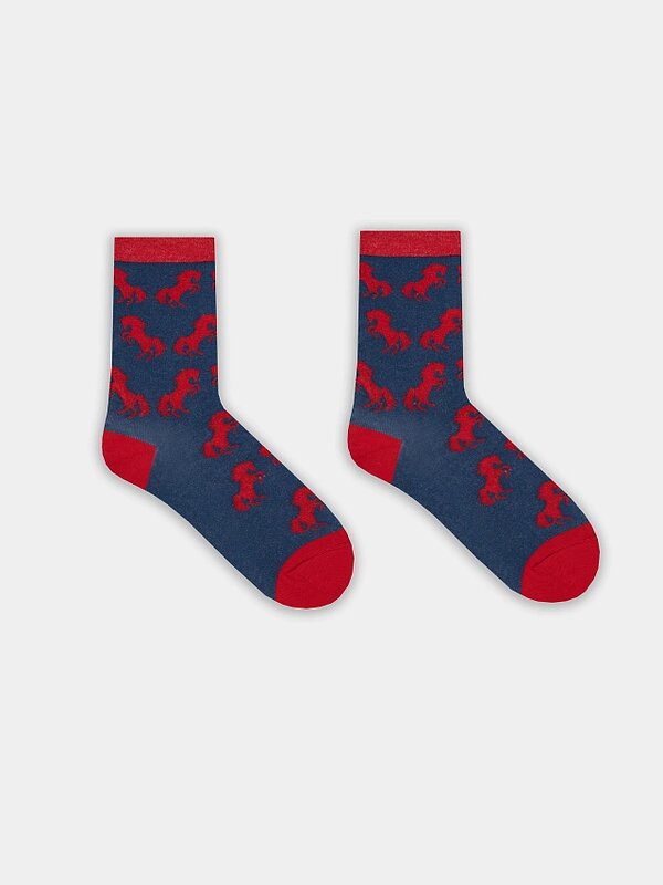 MARK FORMELLE Женские носки 576450 550U-3450 джинсовый