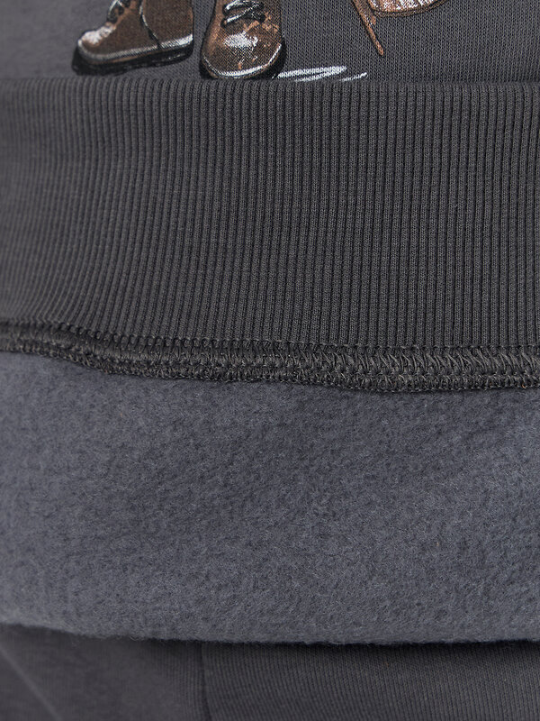 MARK FORMELLE Свитшот 576452 123431/1 серая жемчужина +печать