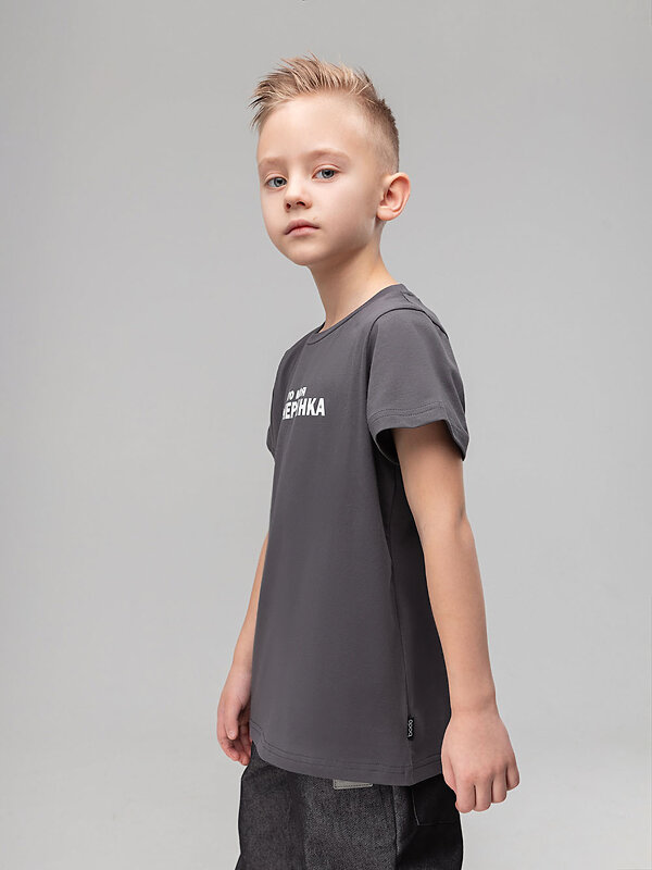 Bodo Футболка 576475 4-220MU темно-серый