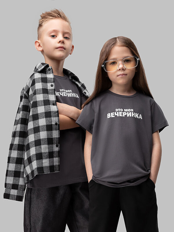 Bodo Футболка 576475 4-220MU темно-серый