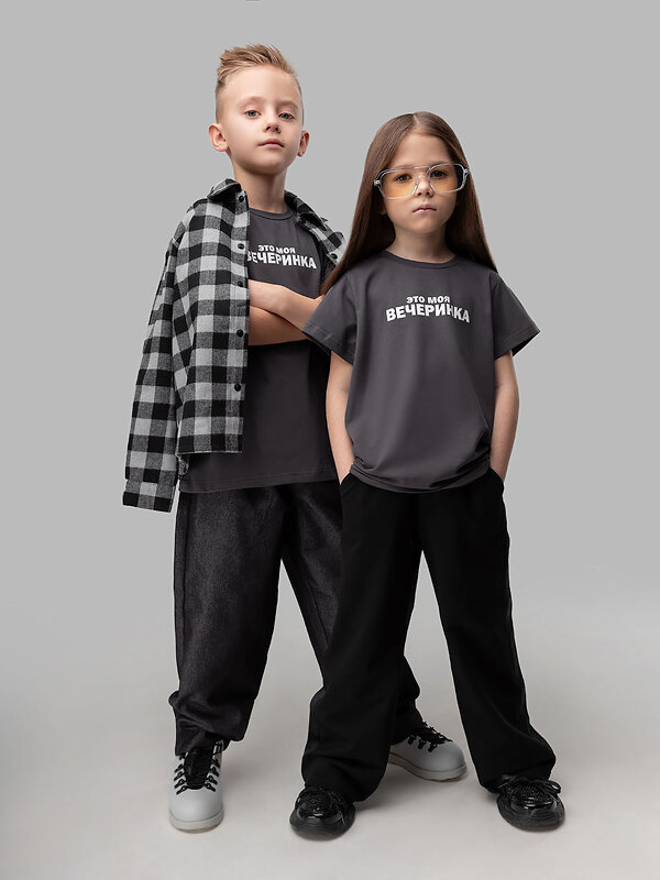 Bodo Футболка 576475 4-220MU темно-серый