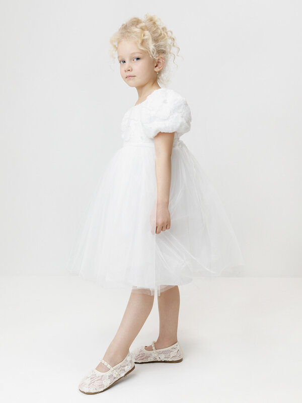 CROCKID Платье 576482 52101(4060) белый