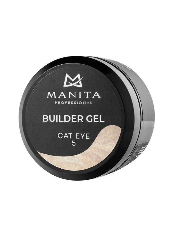 MANITA Гель моделирующий для ногтей / Builder Gel Cat Eye №05, 15 мл 576551 28206 