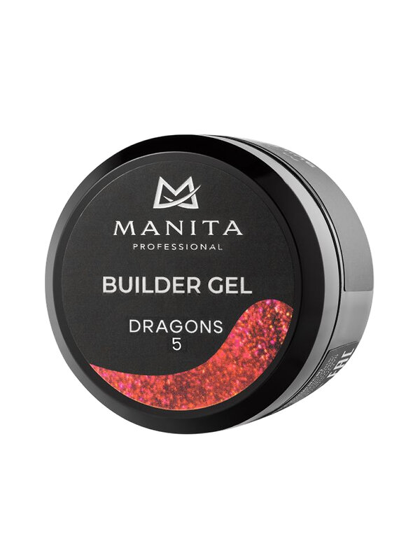 MANITA Гель моделирующий для ногтей / Builder Gel Dragons №05, 15 мл 576554 28211 