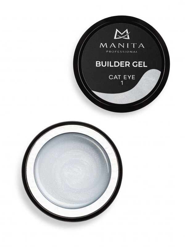 MANITA Гель моделирующий для ногтей / Builder Gel Cat Eye №01, 15 мл 576556 28202 