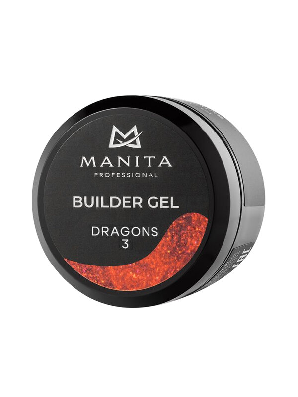MANITA Гель моделирующий для ногтей / Builder Gel Dragons №03, 15 мл 576558 28209 
