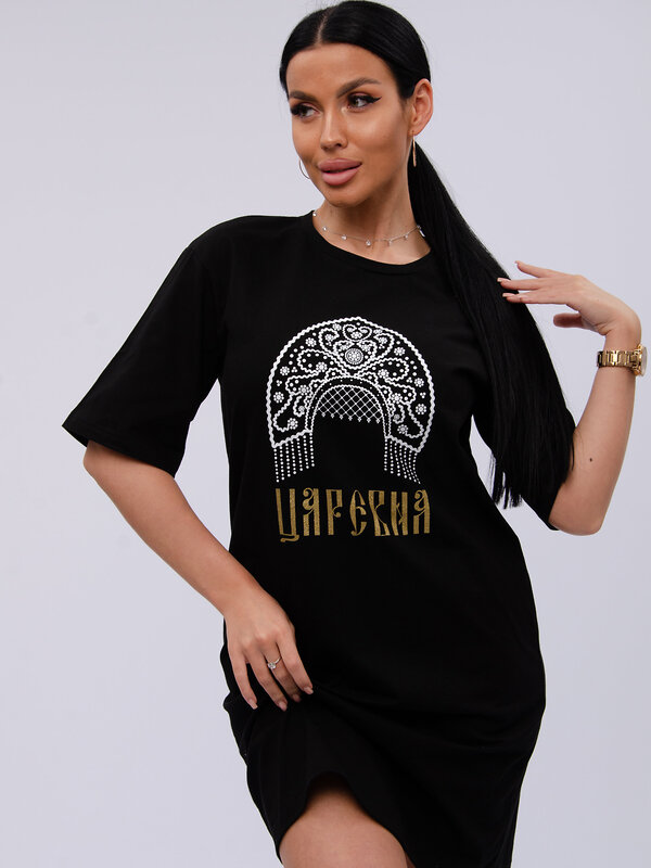 Malina Сорочка 576580 1842 чёрный