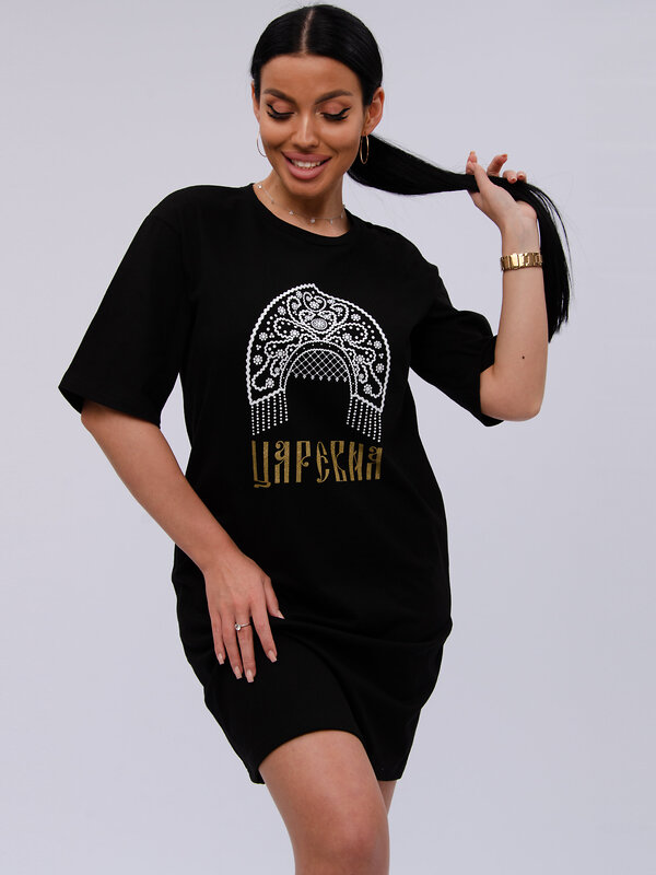 Malina Сорочка 576580 1842 чёрный