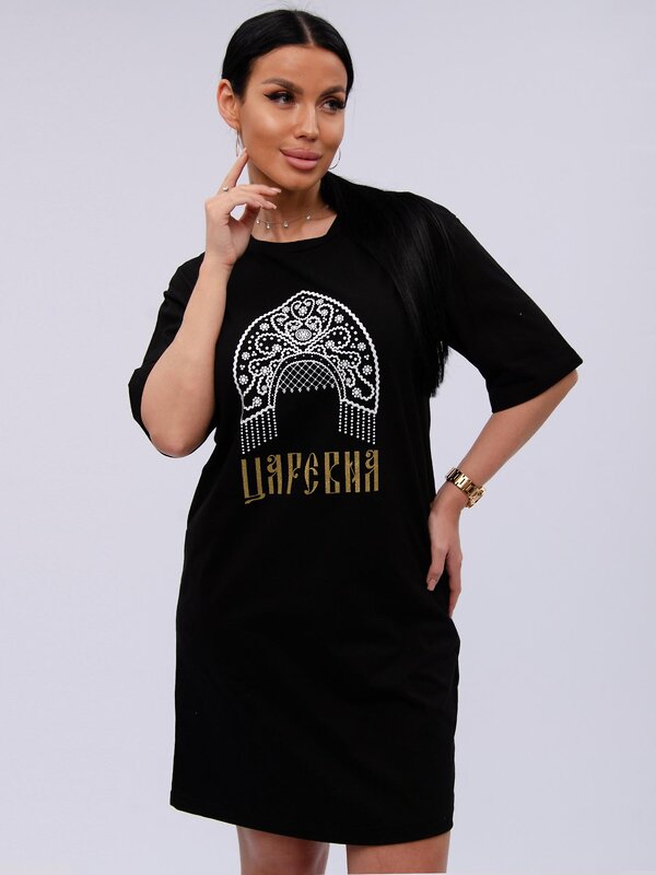 Malina Сорочка 576580 1842 чёрный