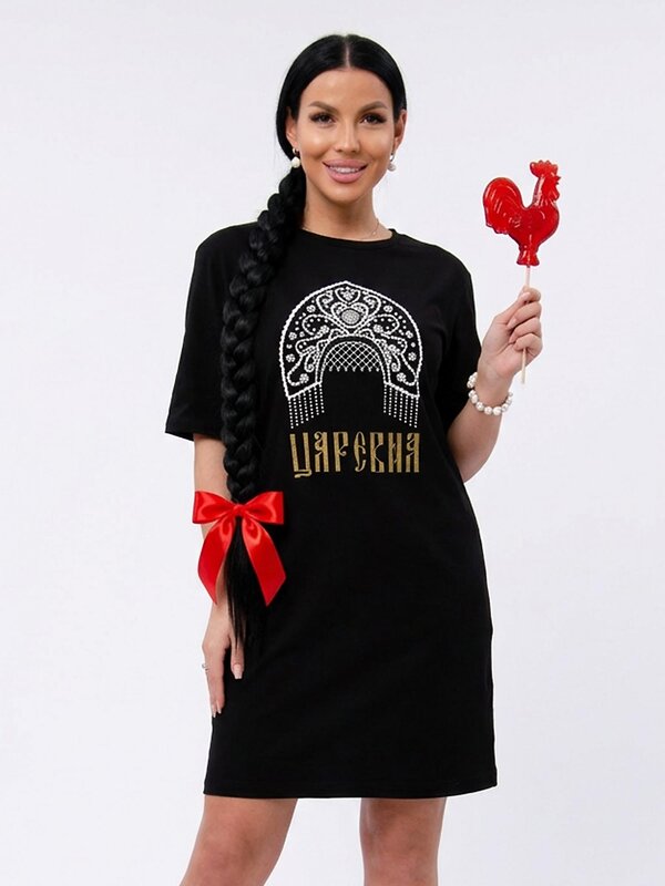 Malina Сорочка 576580 1842 чёрный