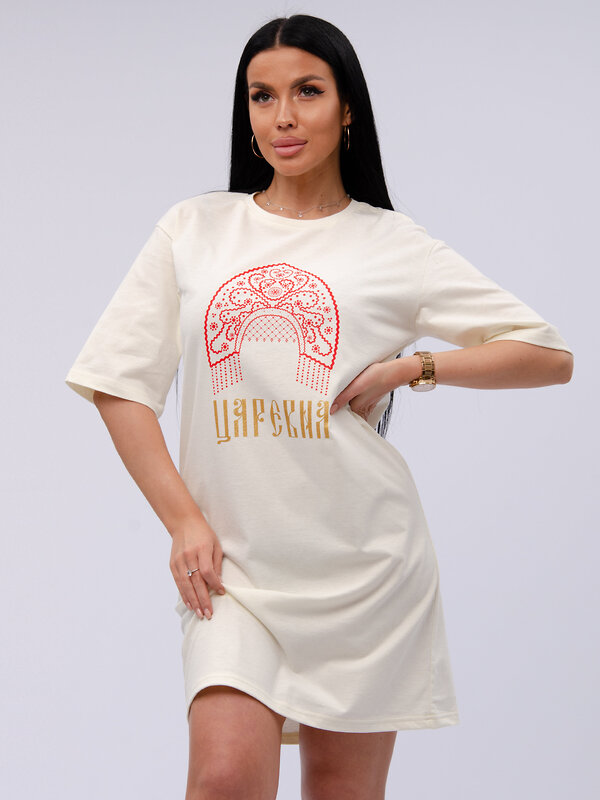 Malina Сорочка 576581 1842м молочный