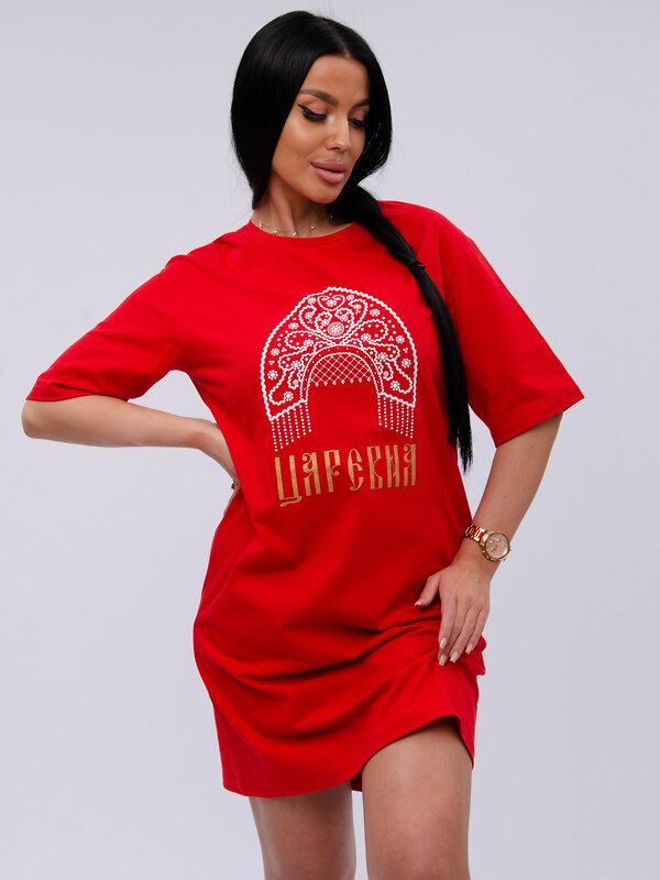 Malina Сорочка 576582 1842к красный