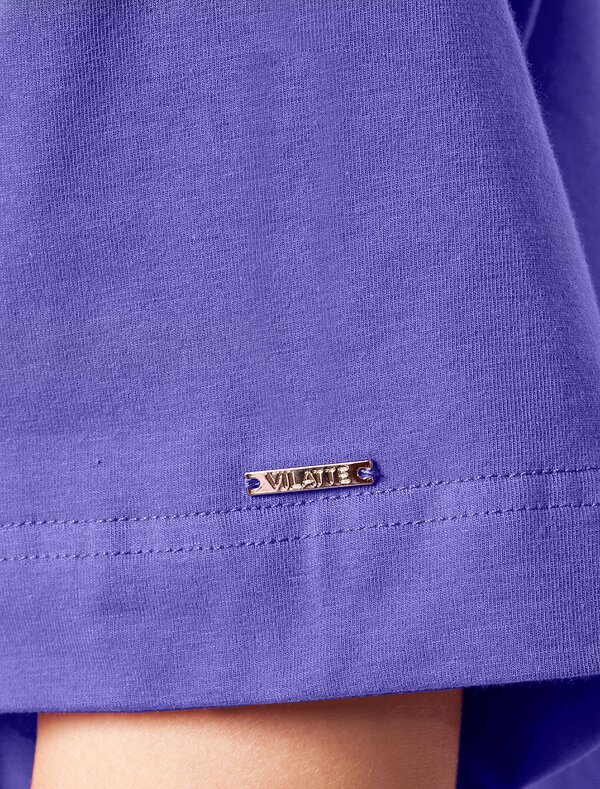 VILATTE Футболка 576611 D49.917 лаванда