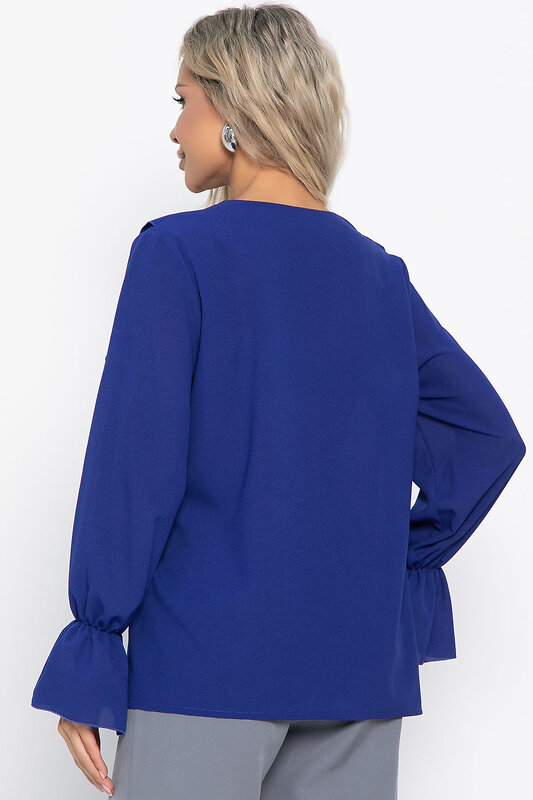 LT Collection Блуза 576612 Б15023-8М синий