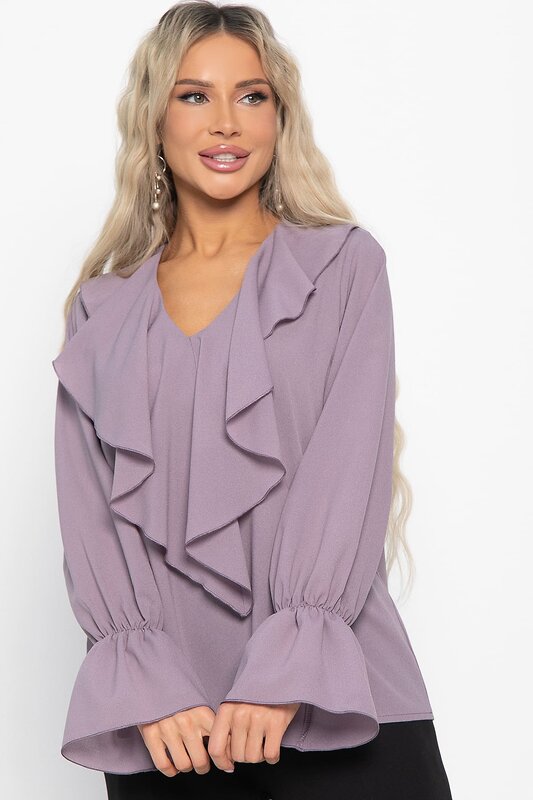 LT Collection Блуза 576613 Б15025-8М лиловый