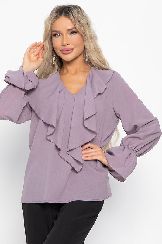 LT Collection Блуза 576613 Б15025-8М лиловый