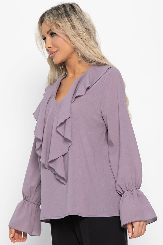 LT Collection Блуза 576613 Б15025-8М лиловый